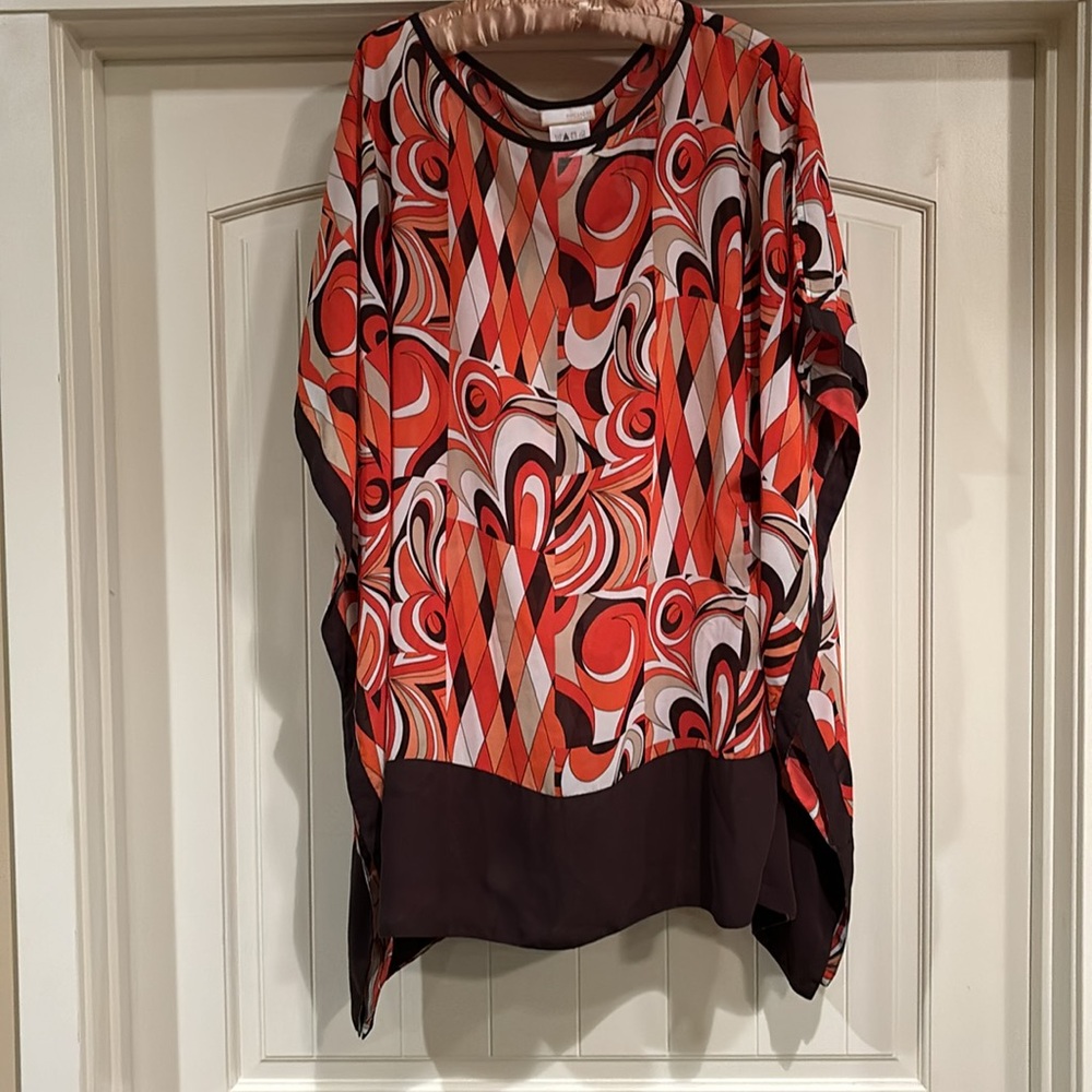 MICHAEL Michael Kors ‘70s inspired blouse M/L - Picture 3 of 4